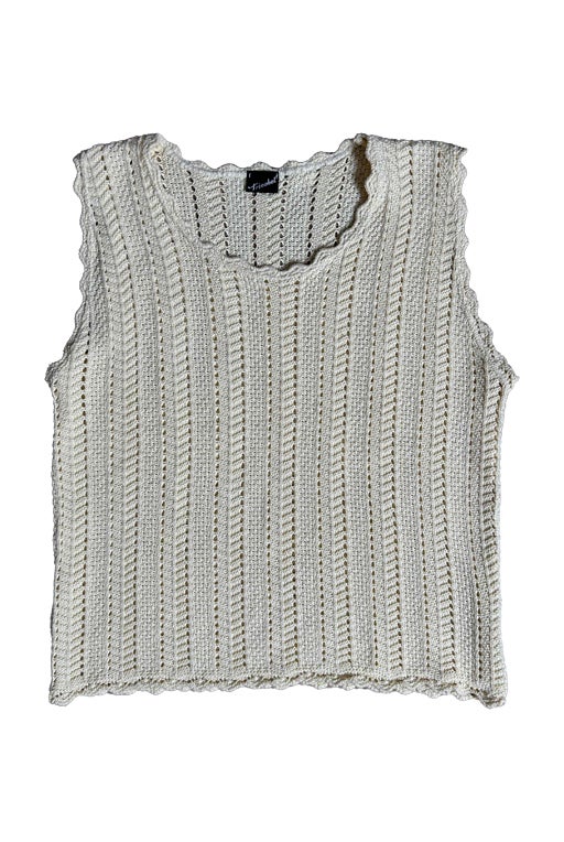 Top en crochet