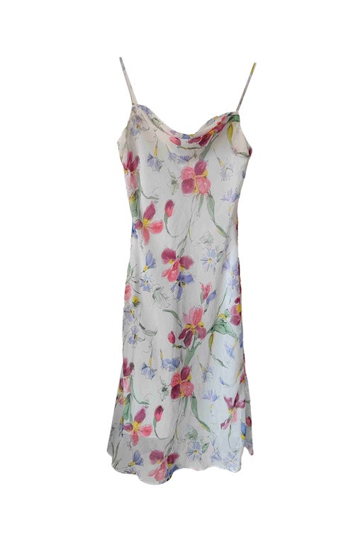Robe nuisette à fleurs
