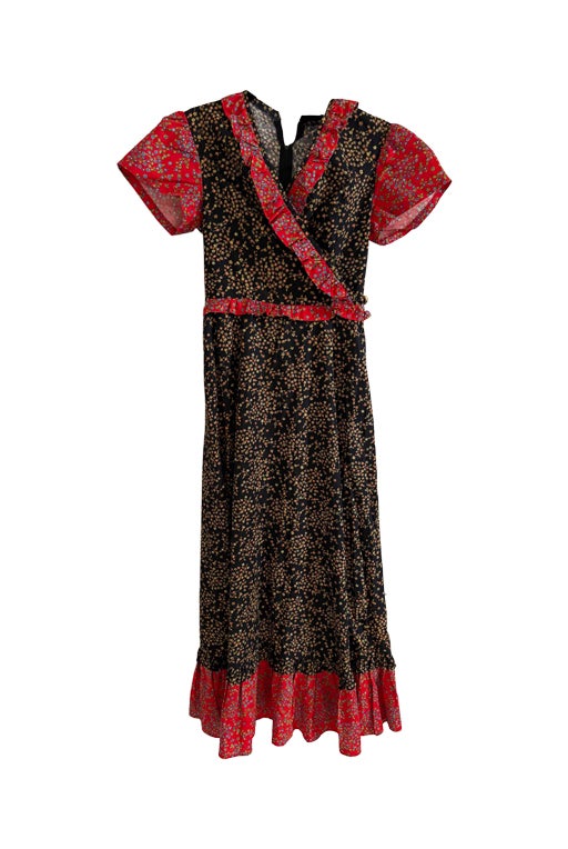 70s cotton dress