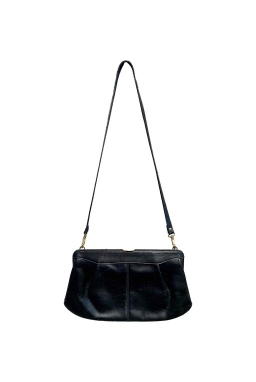 Leather shoulder bag