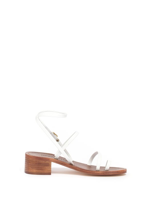 CLASSIC BURRATA WHITE SANDAL