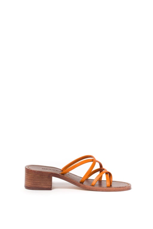 ARANCIA ORANGE MULE SANDAL
