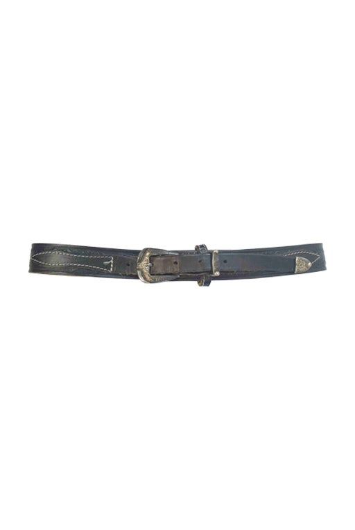 Leather belt
