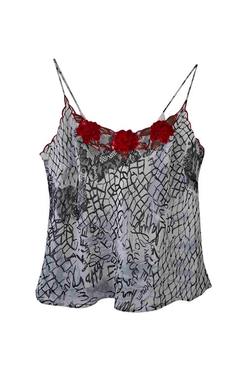 Floral camisole