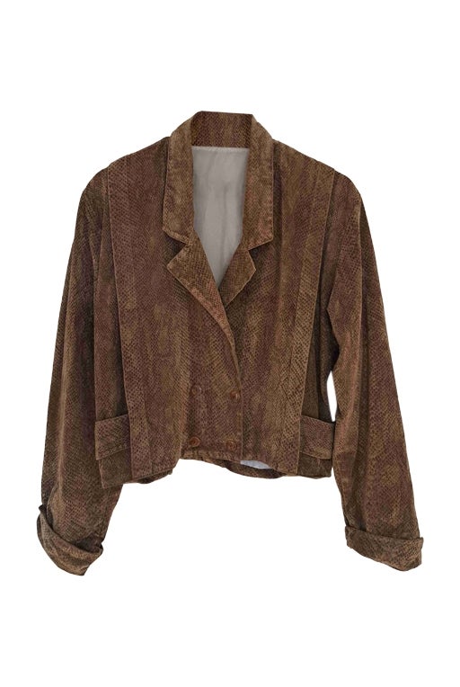 Velvet jacket