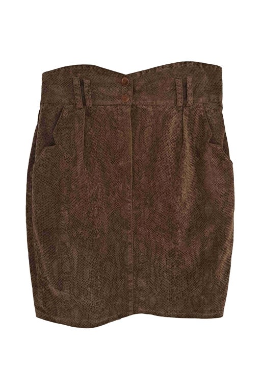 Velvet skirt
