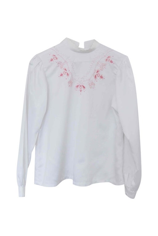 Blouse en satin