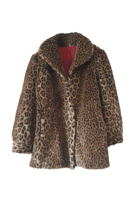 Leopard coat