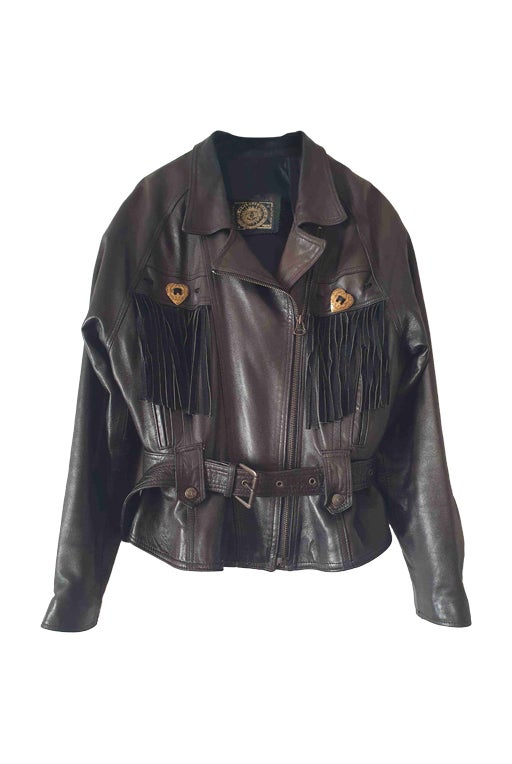 Leather jacket