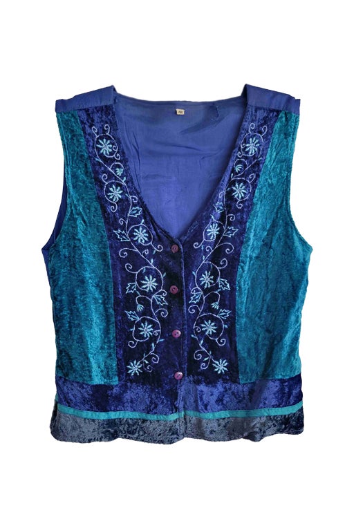 Top en velours