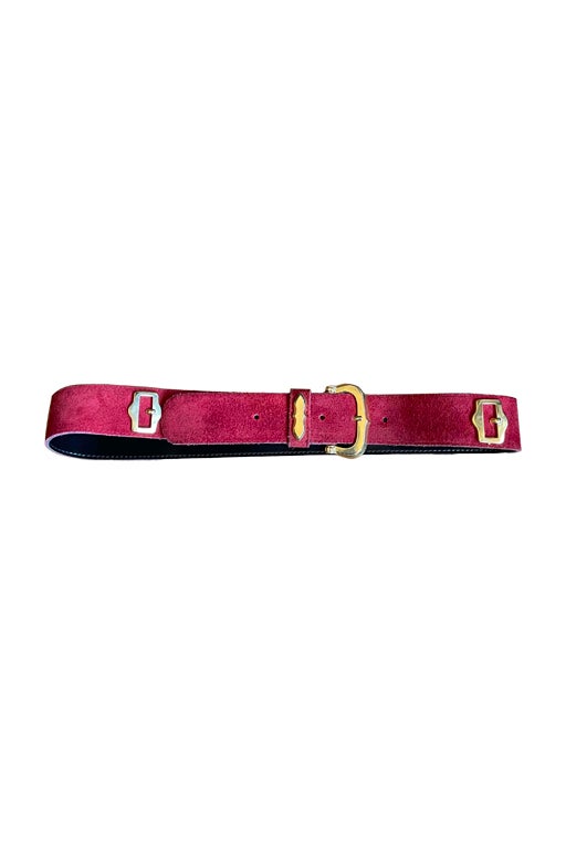 Leather belt