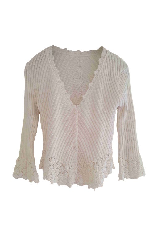 Cardigan en crochet