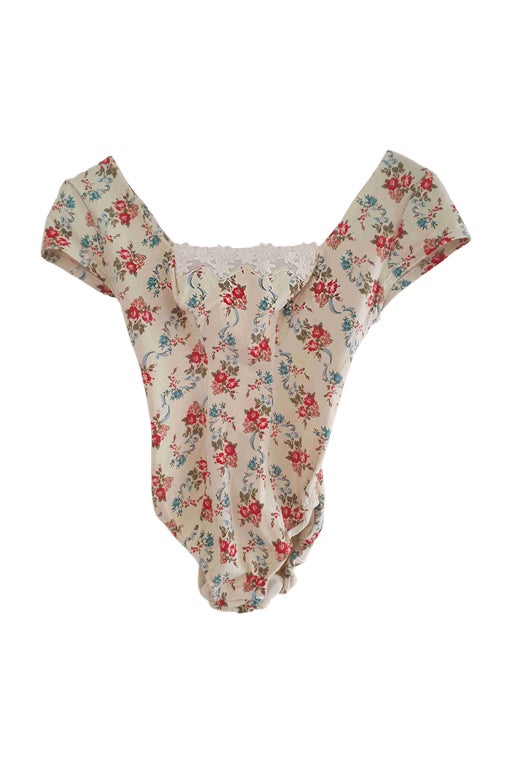 Body à fleurs