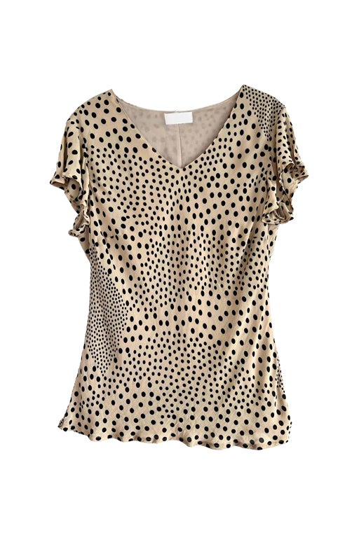 Top à pois
