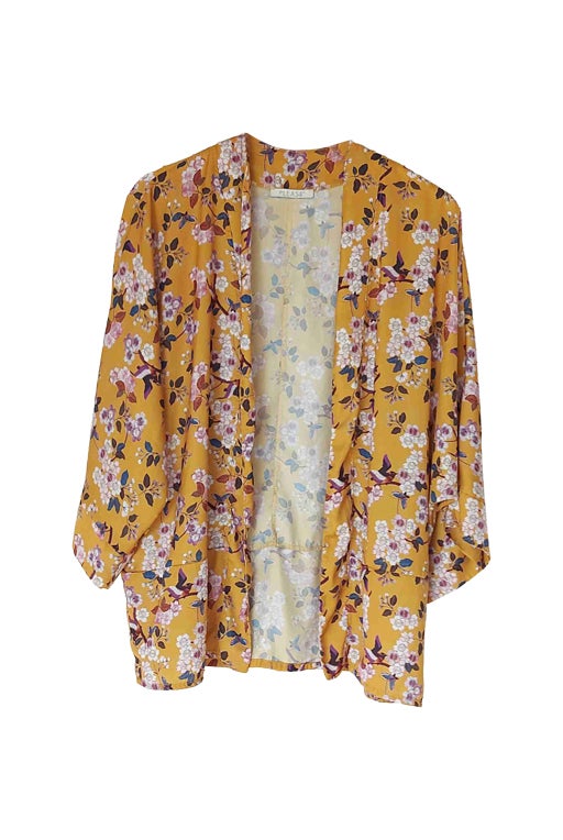 Floral kimono