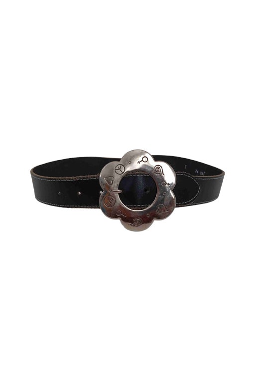 Leather belt