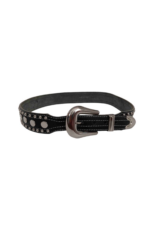 Leather belt