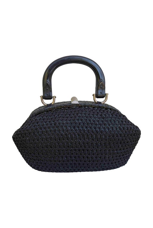 Straw bag