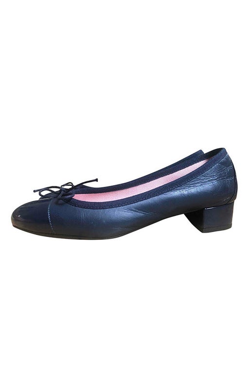 Ballerines bleues