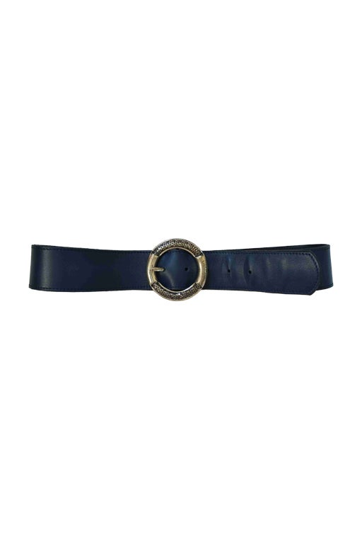 Leather belt
